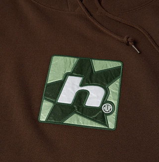 H STAR P/O HOODIE BISON