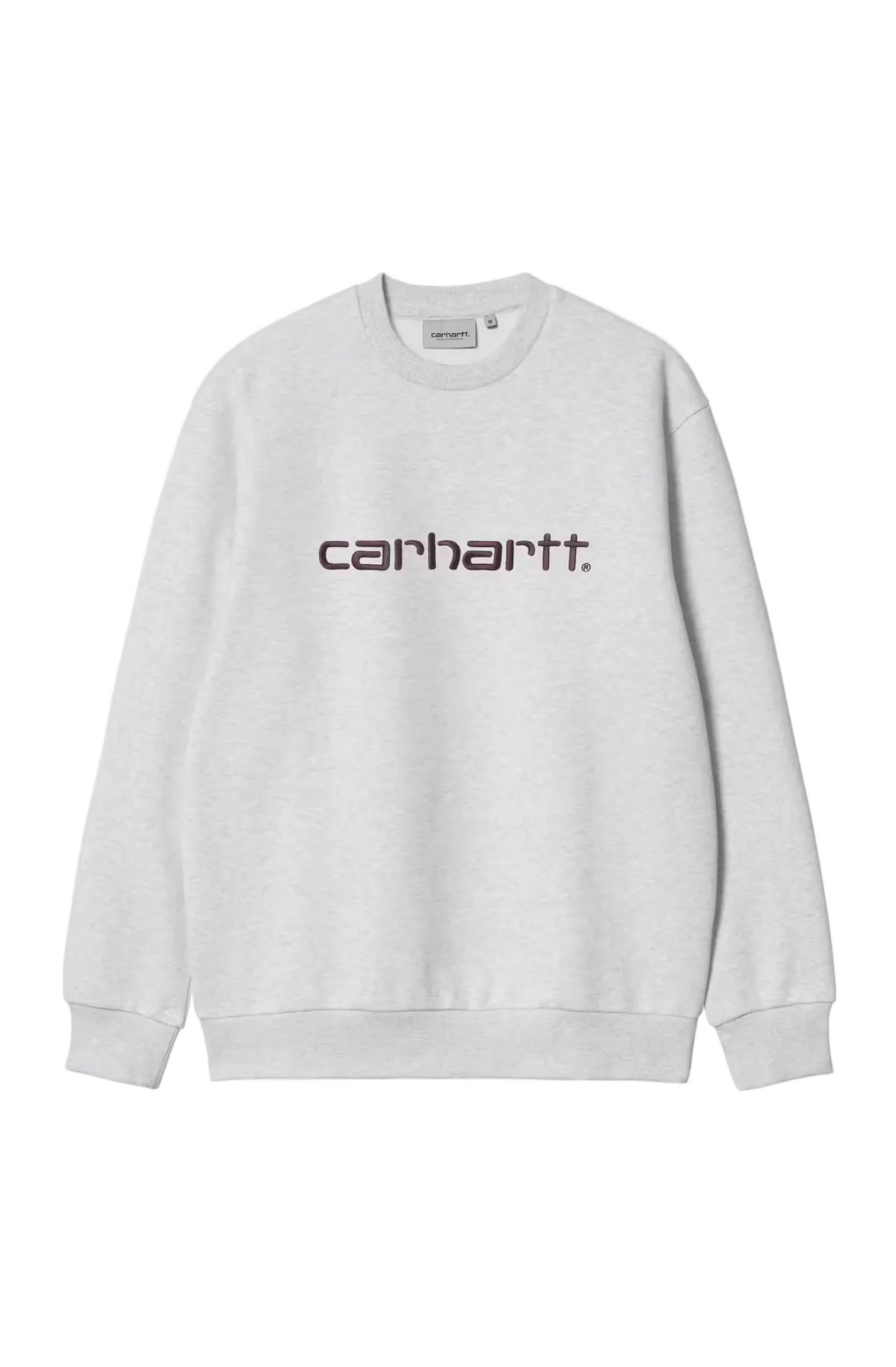 CARHARTT SWEAT ASH HEATHER/COZY PURPLE