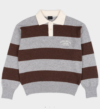 SHITAKE POLO BROWN/GREY