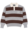 SHITAKE POLO BROWN/GREY