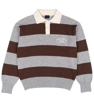 SHITAKE POLO BROWN/GREY