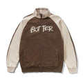 TUNNEL FLEECE TRACK JACKET CHOCOLATE/BEIGE
