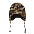 EARFLAP BEANIE WOODLAND CAMO