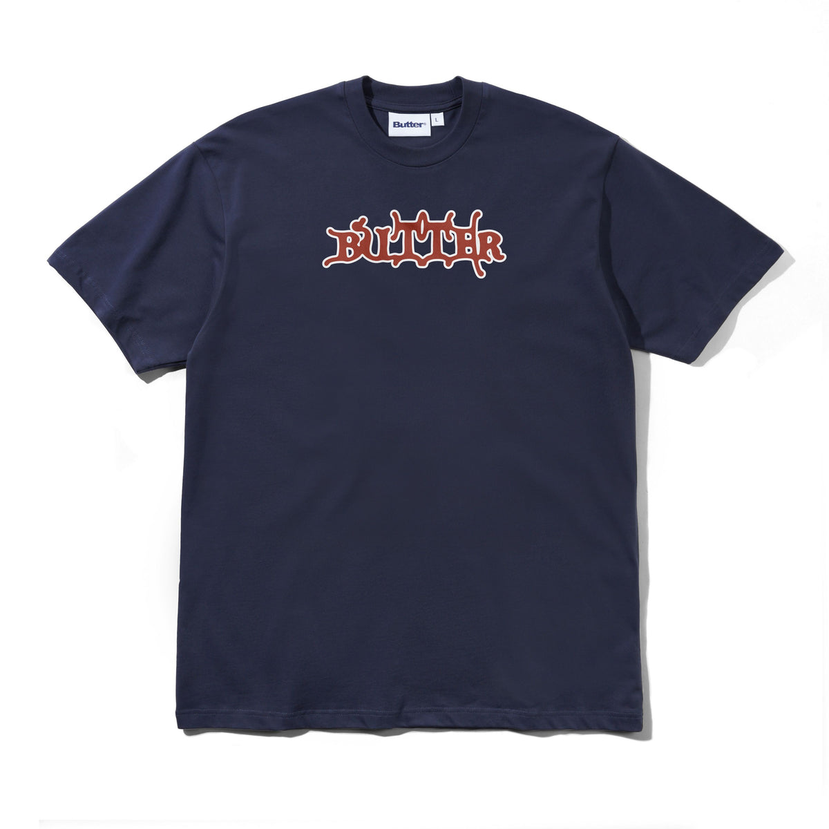 SERIF TEE NAVY