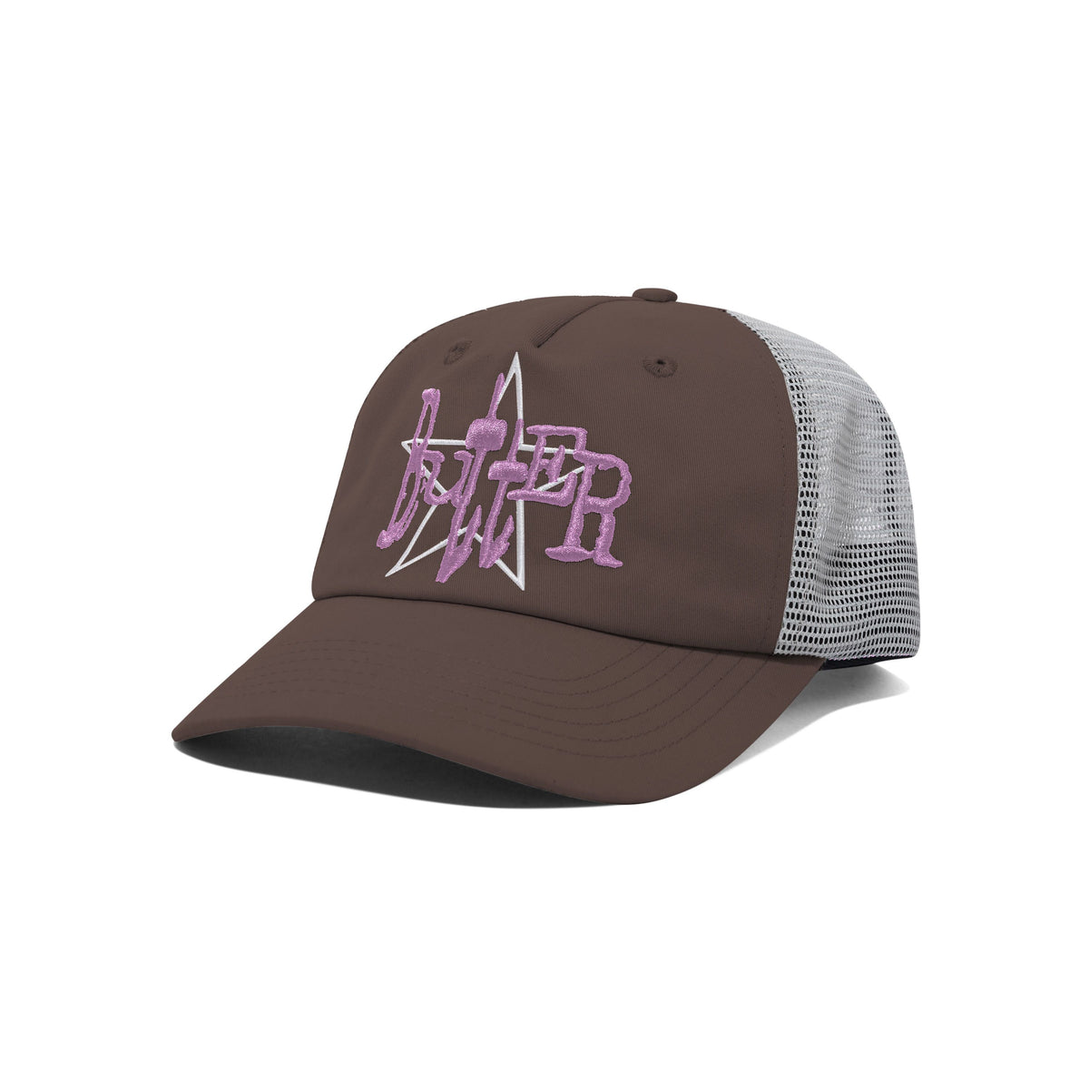 SIGIL TRUCKER CAP WASHED BROWN