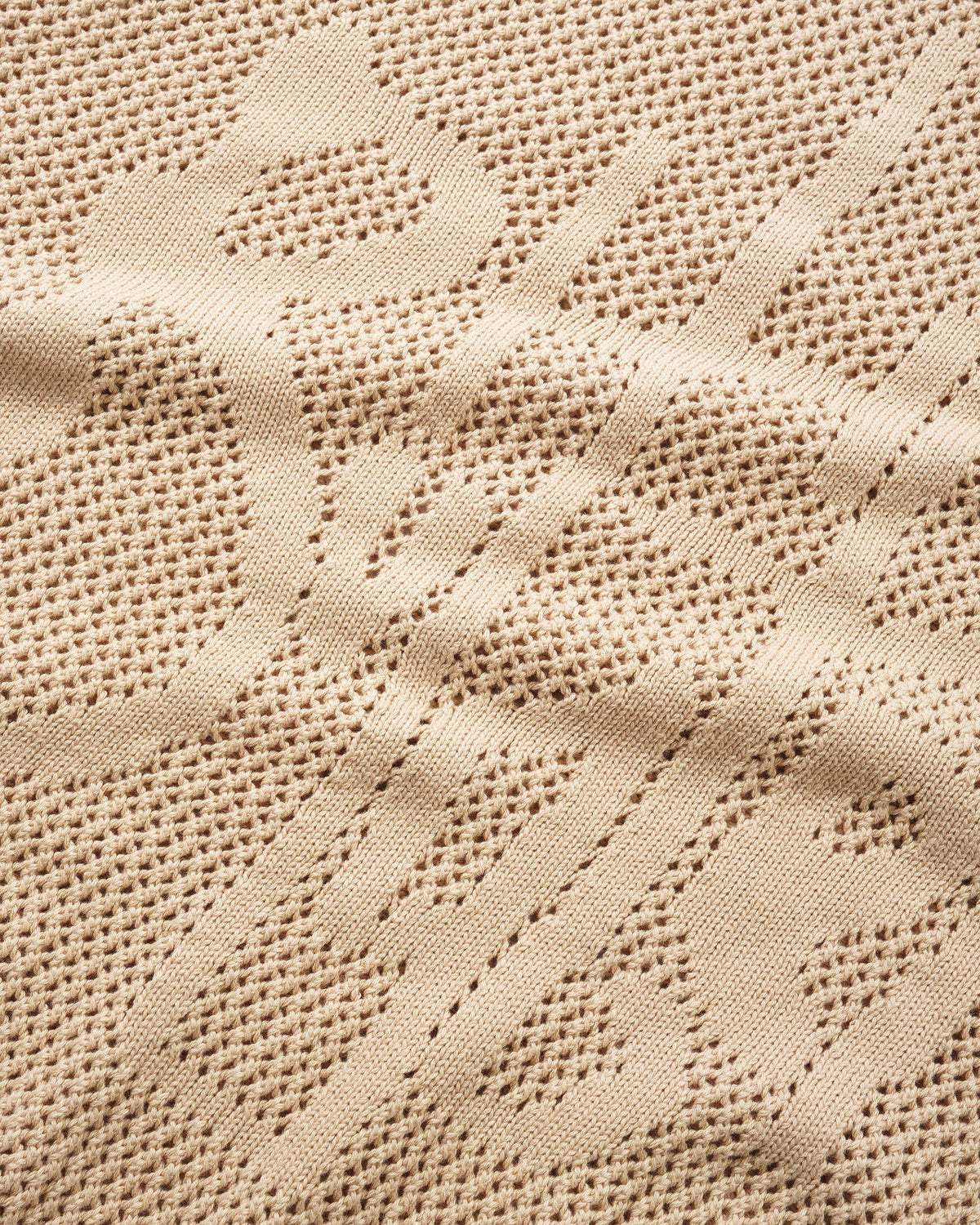 SCRIBBLE KNIT SWEATER CREAM