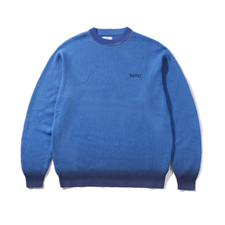 FADE KNIT SWEATER OCEAN