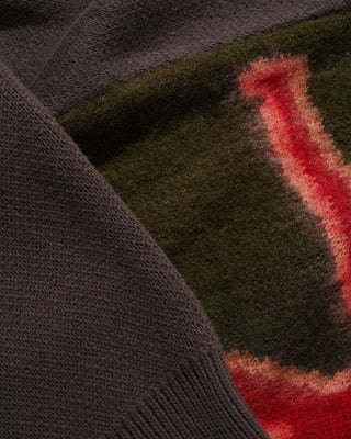 BEETLE ZIP-THRU SWEATER OLIVE