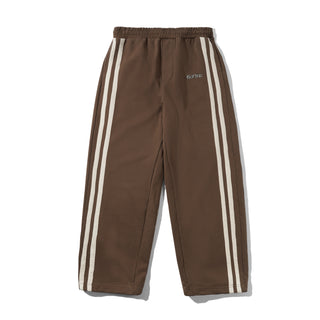TUNNEL TRACKPANTS CHOCOLATE/BEIGE