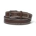 STUDDE BELT BROWN