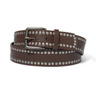 STUDDE BELT BROWN