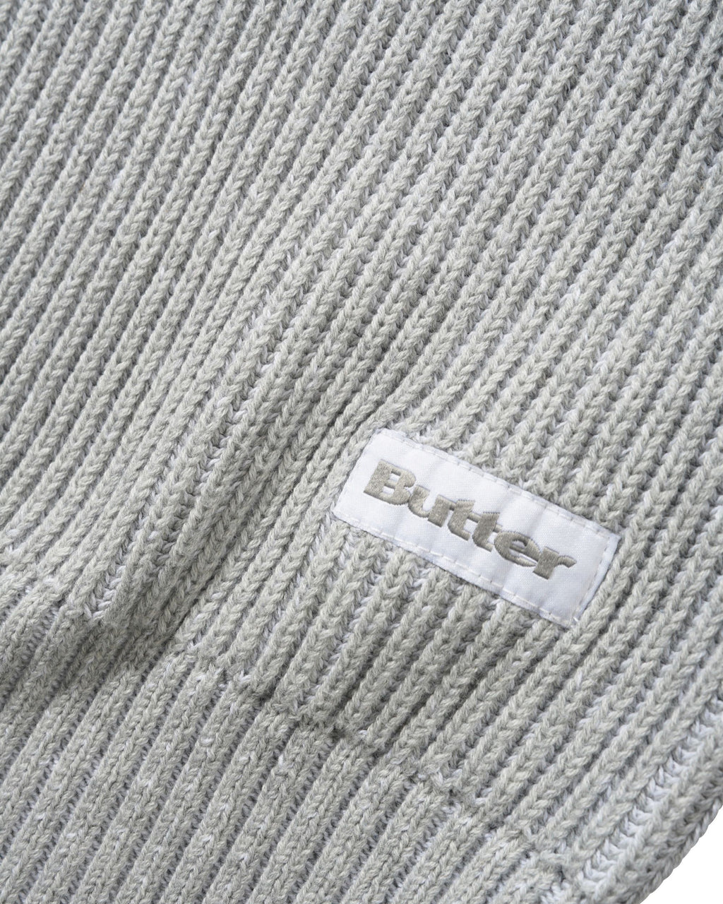 CLUB ZIP-THRU KNIT ASH