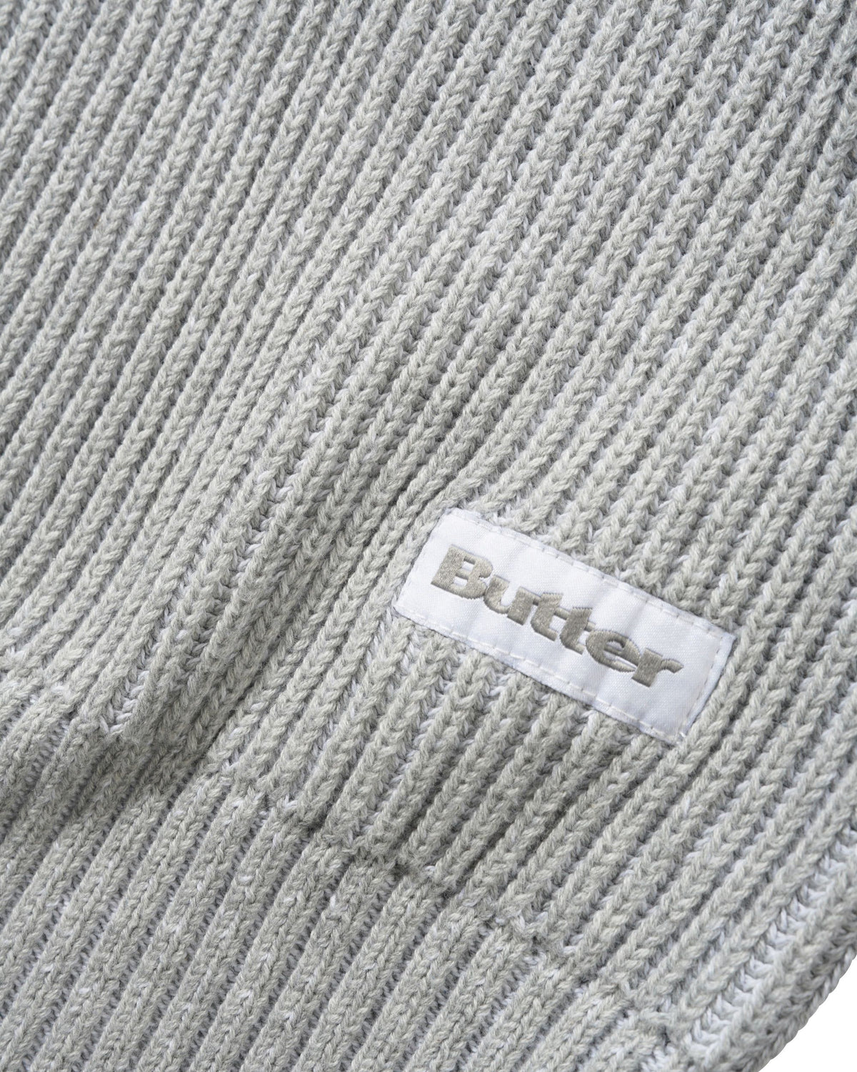 CLUB ZIP-THRU KNIT ASH