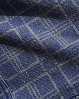 AMPLIFY ZIP-THRU HOOD NAVY PLAID