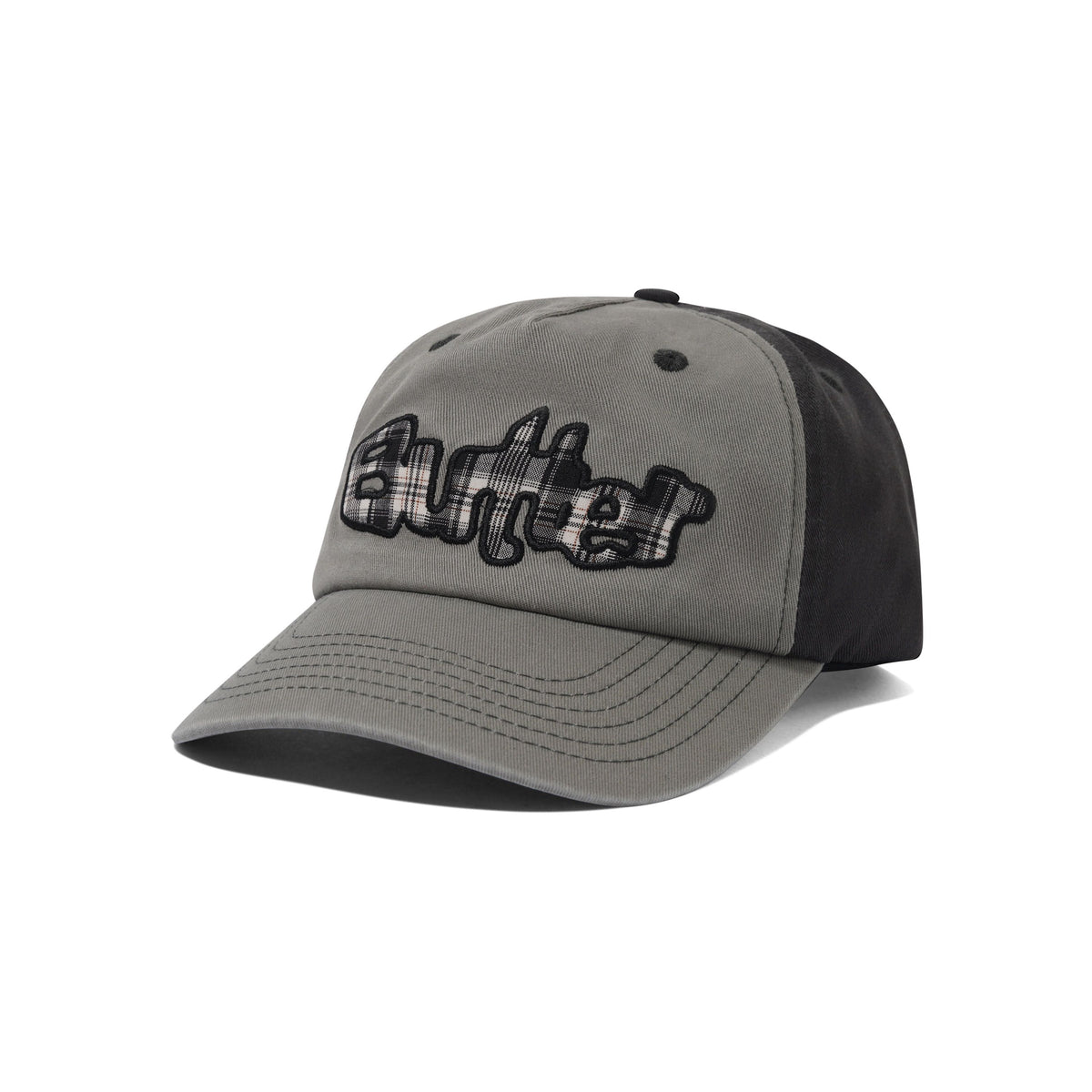 STRETCH 5 PANEL CAP WASHED CHARCOAL