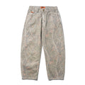 BAGGY DENIM JEANS FOREST CAMO