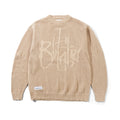 SCRIBBLE KNIT SWEATER CREAM