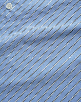 VERTICAL STRIPE SHIRT SKY BLUE