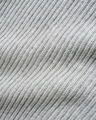 CLUB ZIP-THRU KNIT ASH