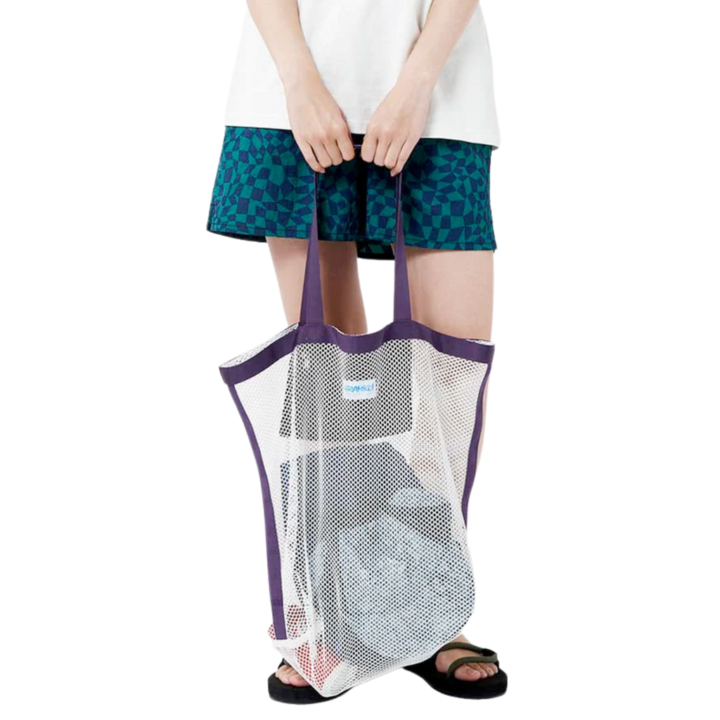 BEACH TOTE DEEP PURPLE