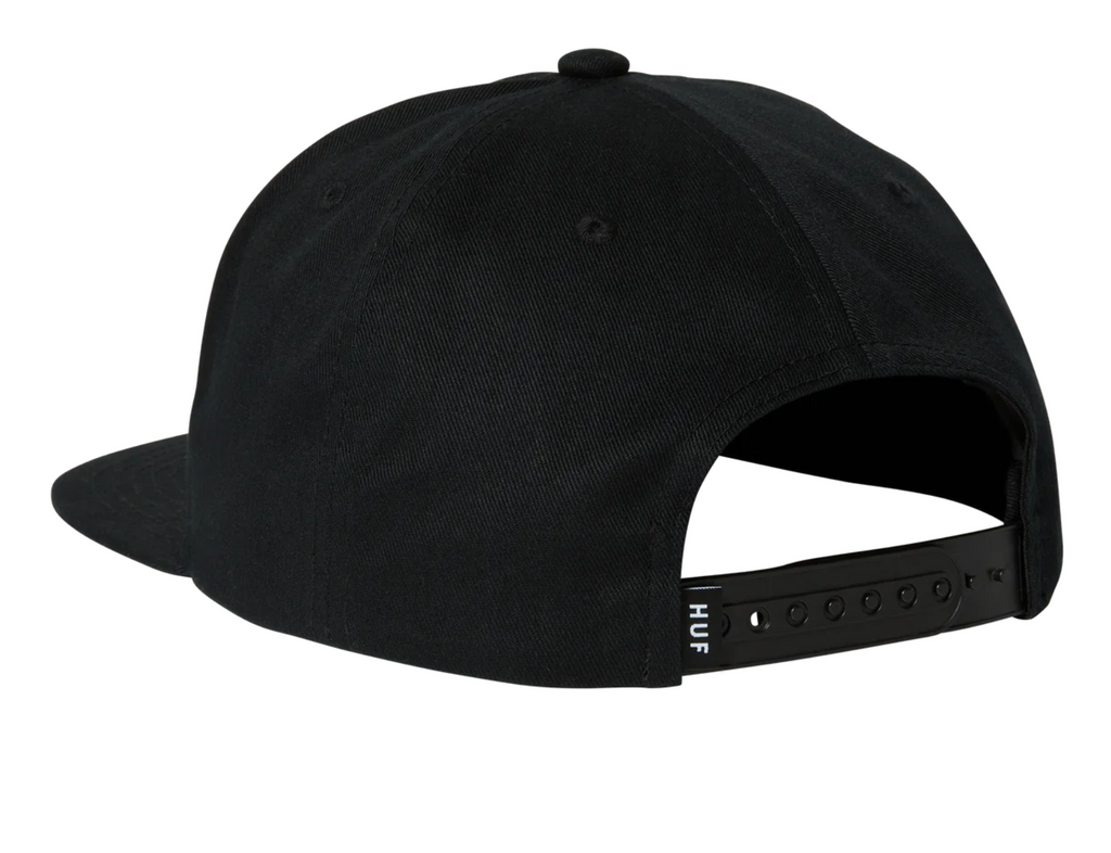 HUF SET TT SNAPBACK BLACK