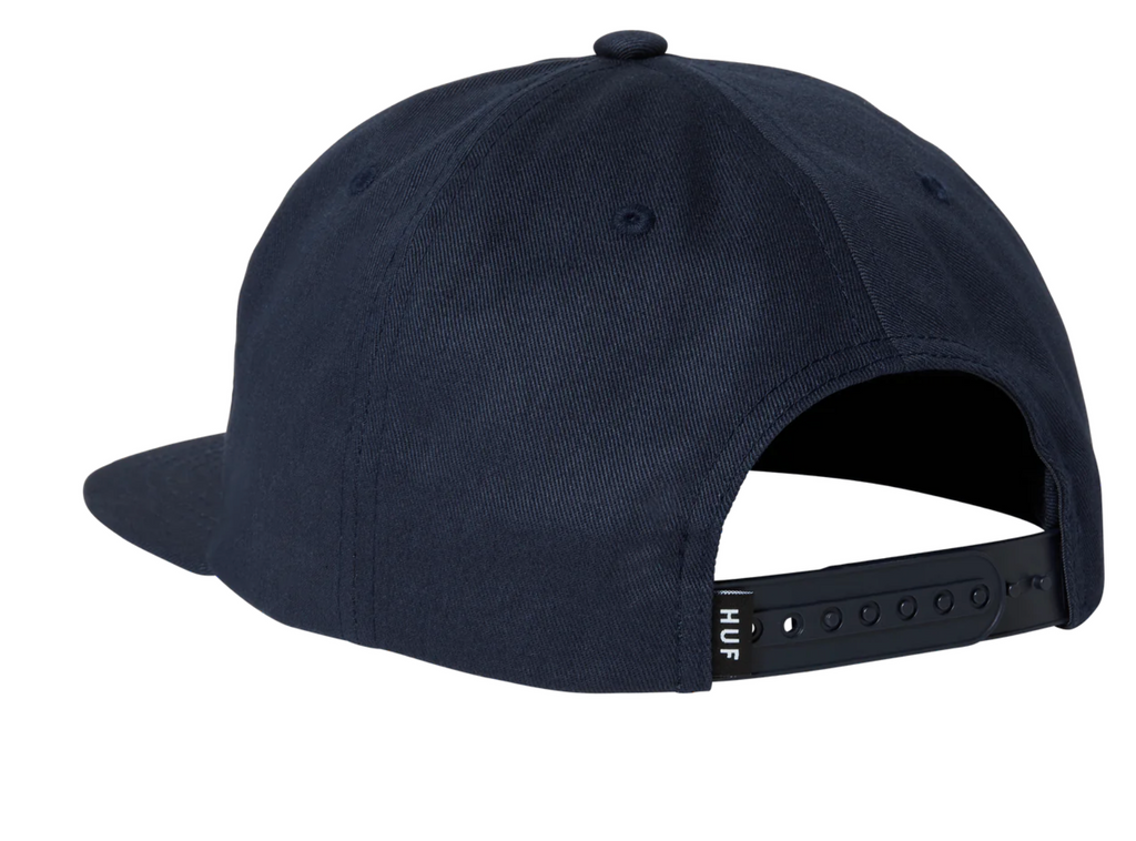 HUF SET TT SNAPBACK NAVY