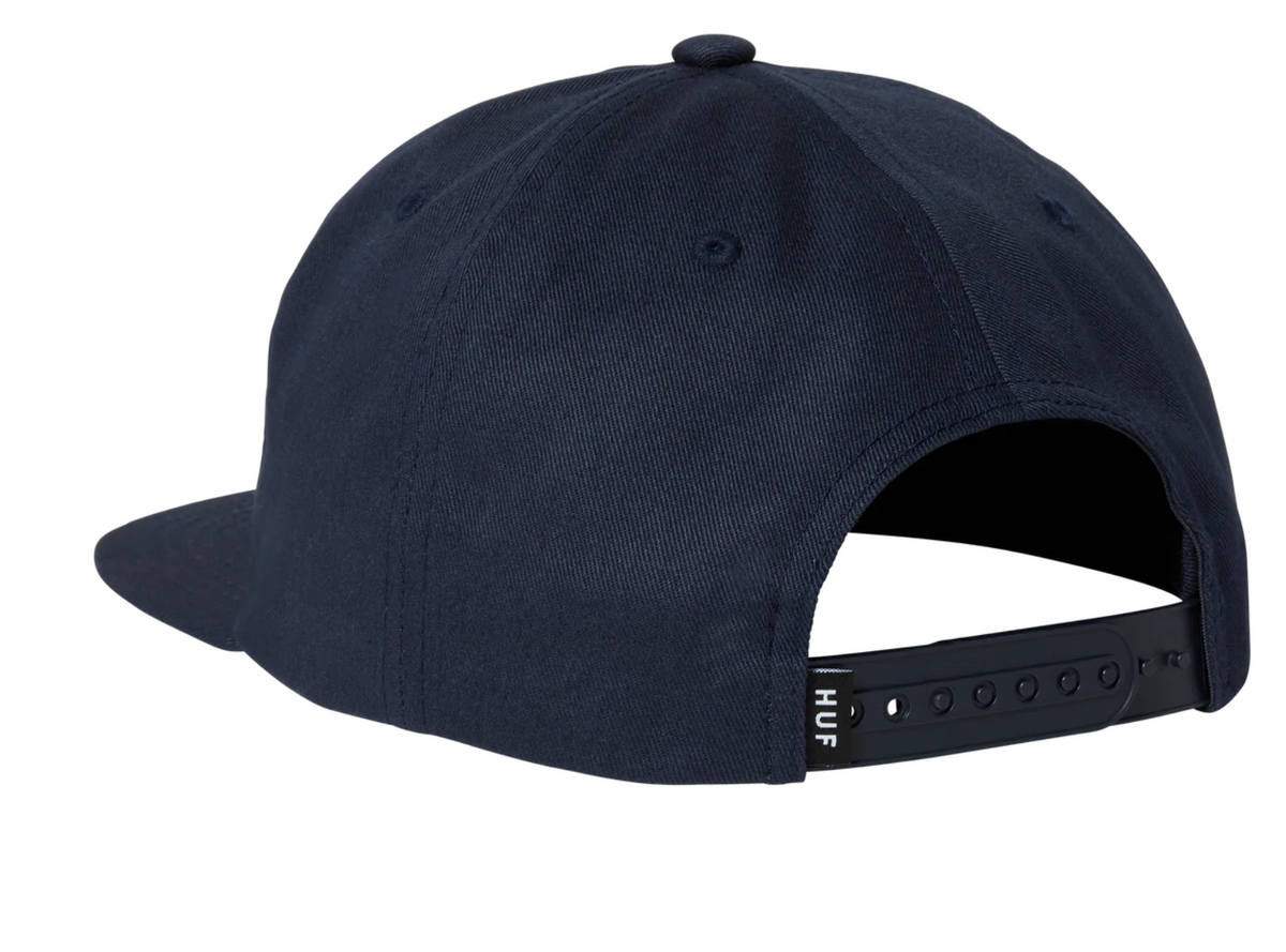 HUF SET TT SNAPBACK NAVY