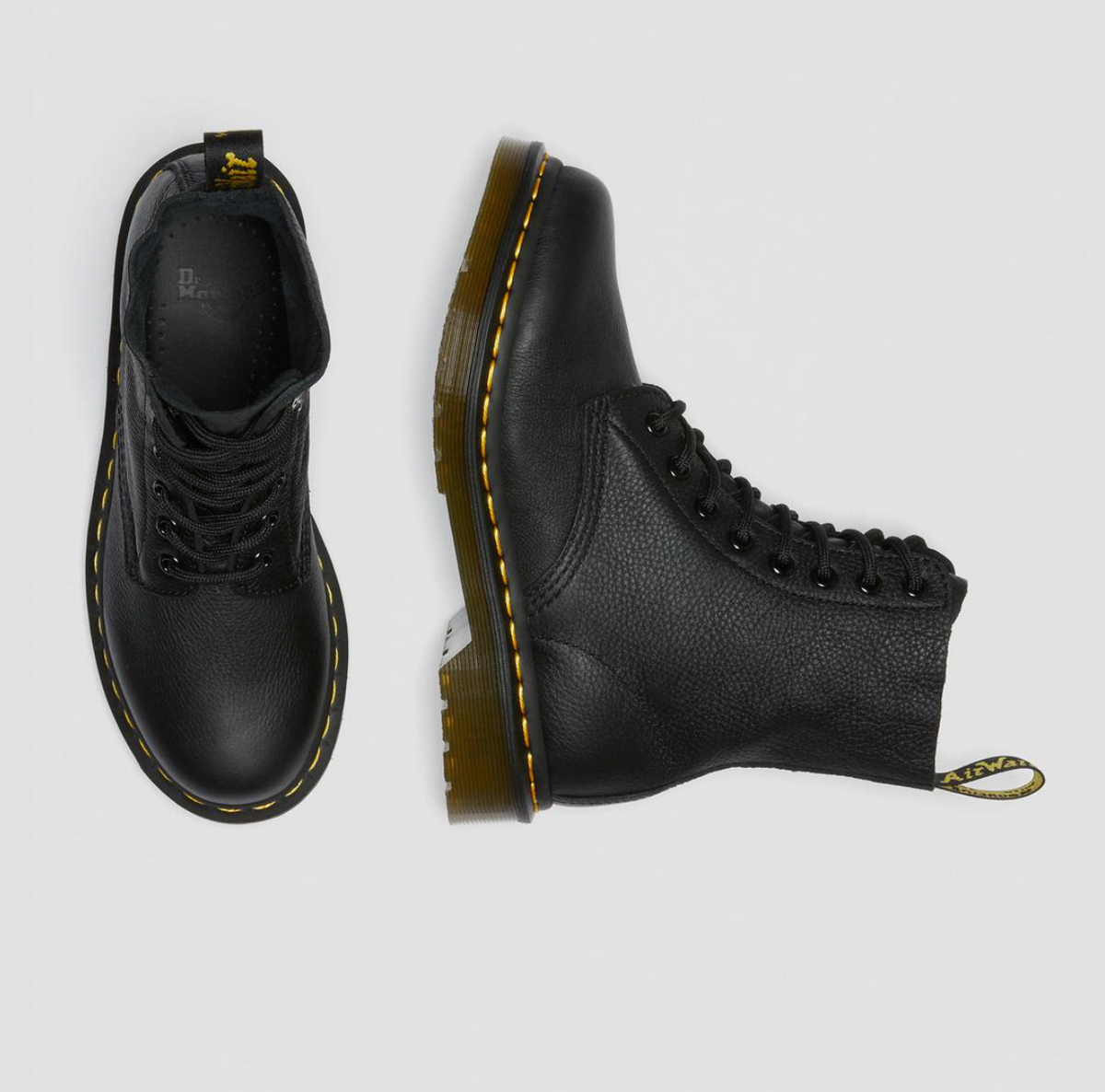 1460 PASCAL VIRGINIA LEATHER BLACK