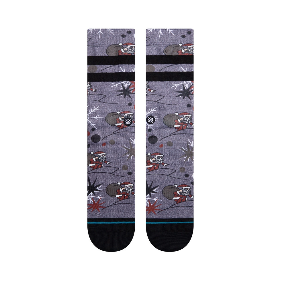 SHREDDING SANTA CREW SOCK