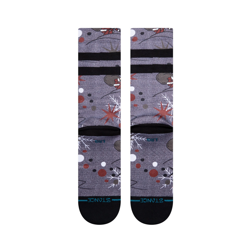 SHREDDING SANTA CREW SOCK