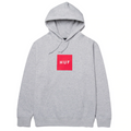 ESSENTIALS BOX LOGO HOODIE GREY