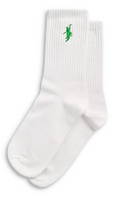 NO COMPLY SOCKS WHITE/GREEN