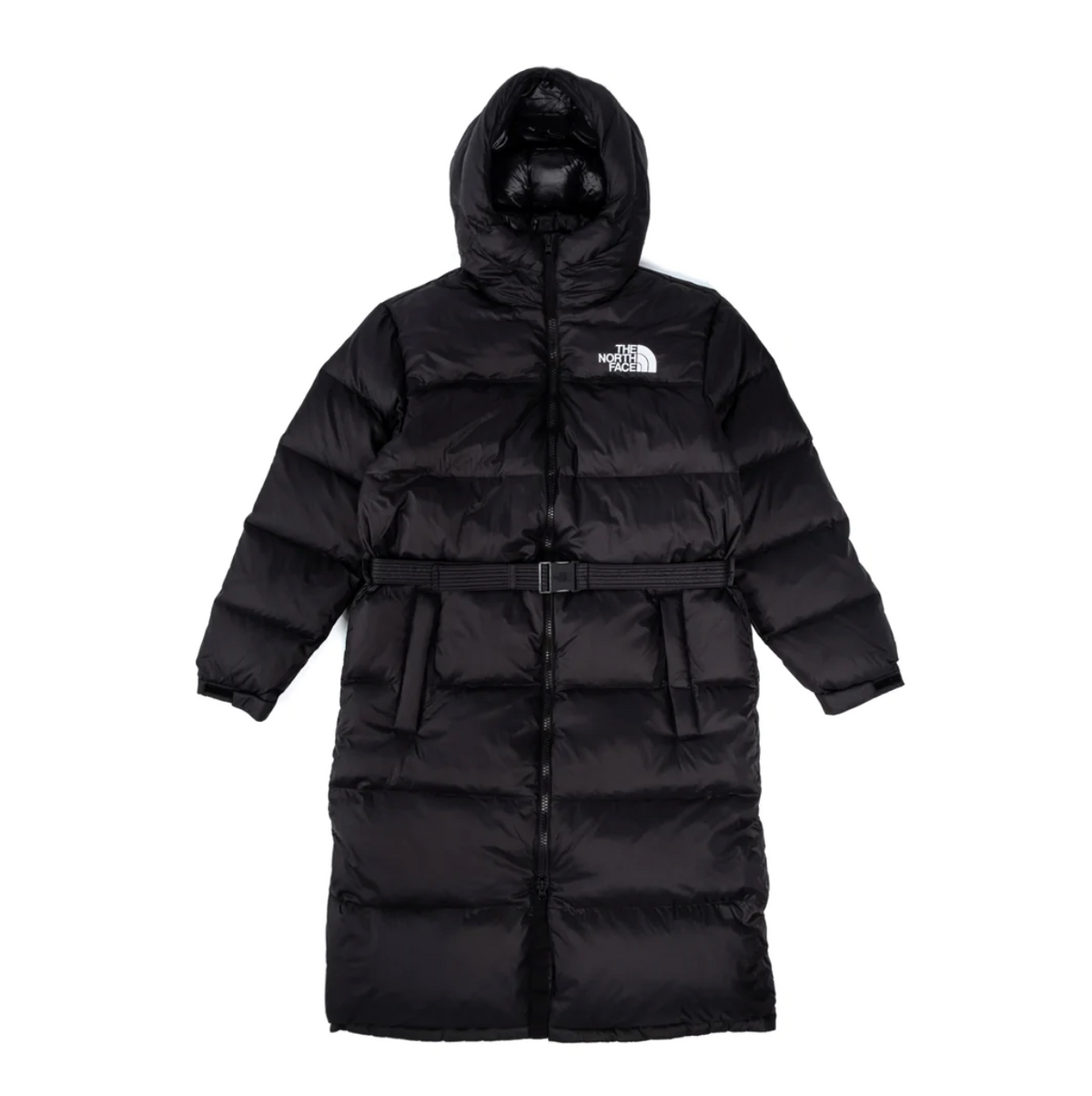 W NUPSTE BELTED LONG PARKA BLACK