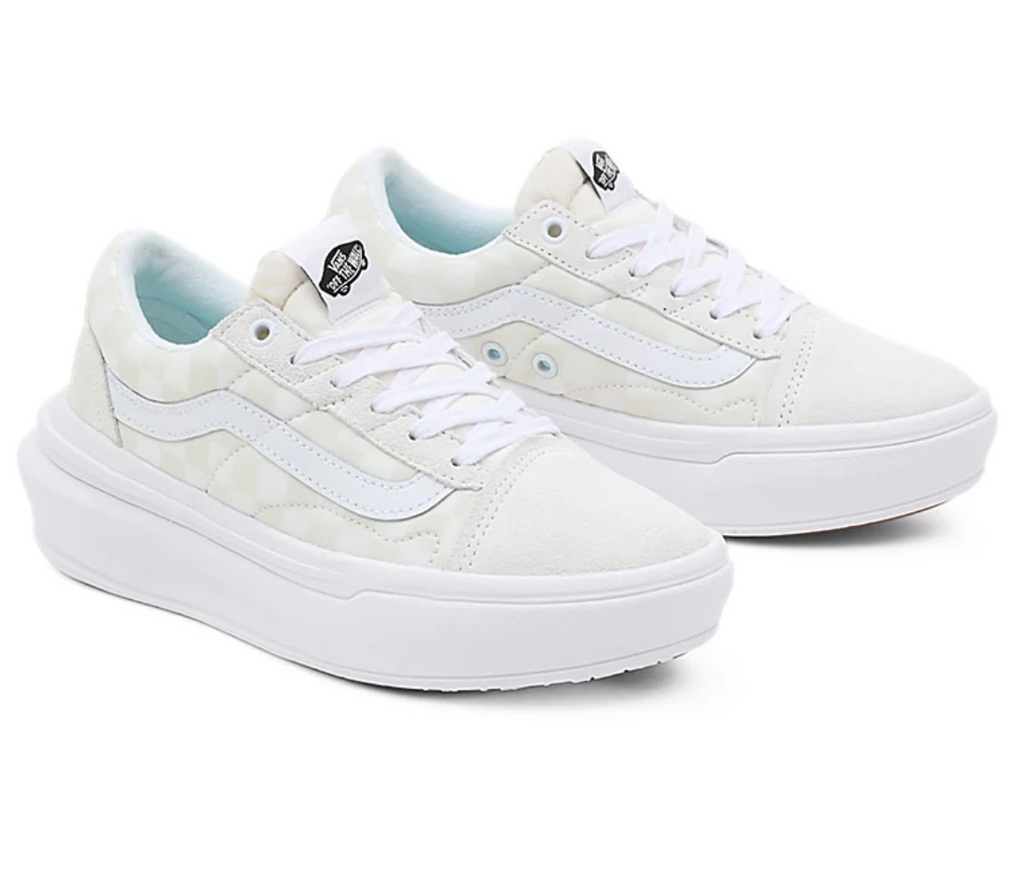 OLD SKOOL OVER WHITE CHECKE