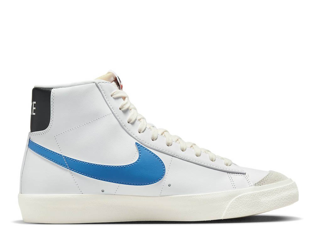 Blazer mid on sale 77 white blue